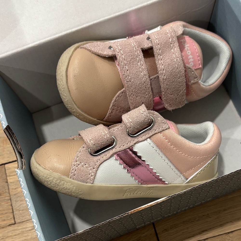 Naturino Pink and White Baby Walkers like NEW